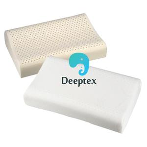 Deeptex堤普泰泰国本土进口天然乳胶高低平滑波浪无颗粒颈椎枕头