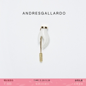 ANDRESGALLARDO西班牙艺术陶瓷 小众 精致陶瓷小手胸针