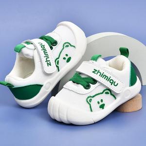 回力学鞋男宝宝鞋子春秋季0一1-2岁婴步儿鞋软鞋底气婴幼儿L12萌