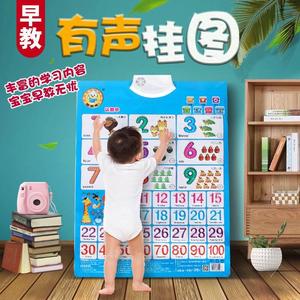 会说话的字母表发音带声音的早教汉语拼音儿童有声挂图全套智能