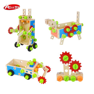 儿童木制工具箱玩具拧螺丝螺母组合拆装动手拼装男孩女孩玩具