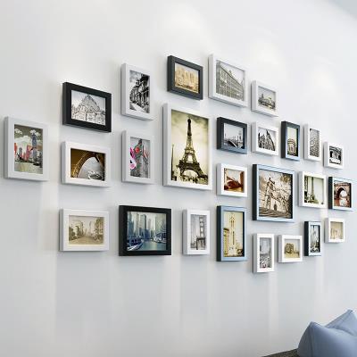 直供9宫格相框简约照片墙装饰创意连体挂墙照片组合5 7寸相片框像