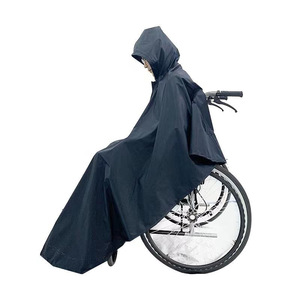 轮椅专用雨衣残疾人老年人防水雨披轮椅配件雨罩