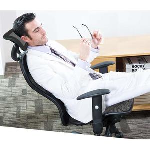 虹桥电脑椅 皮艺可躺简约老板椅办公室转椅 办公午休椅子网布设计