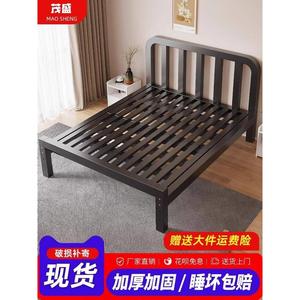 香港包邮铁艺床双人床1.8米铁架床单人床1.2米欧式铁床出租房床简