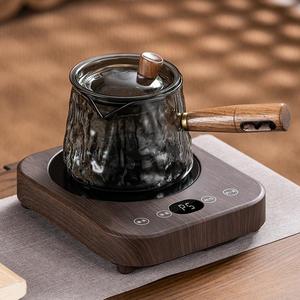 侧把玻璃壶家用茶水分离小号煮茶器带过滤泡茶冲茶壶红茶专用茶具