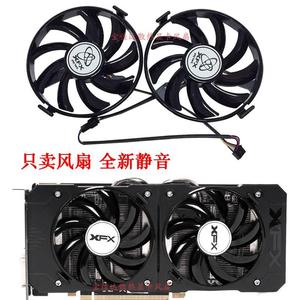 XFX讯景R9 370 380 魔尊370X 380X 黑狼-进化显卡散热温控双风扇