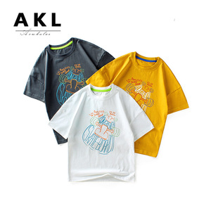 巴­拉巴­拉儿童服装夏季韩版新款童装t儿童T恤中大童纯棉上衣男童
