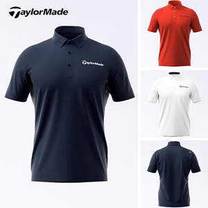 Taylormade泰勒梅男装高尔夫短袖T恤春夏薄款速干POLO衫透气衣服