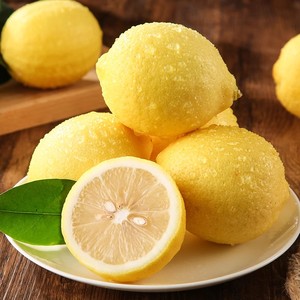 四川安岳黄柠檬尤力克当季新鲜水果清香榨汁柠檬小金桔整箱奶茶店