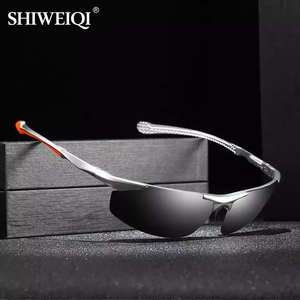 SHIWEIQI偏光太阳镜墨镜驾驶男士眼镜开车专用钓鱼高清铝镁户外眼