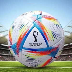 2022卡塔尔世界杯用球纪念同款升级加厚热粘合45号高颜值标准足球