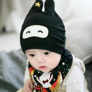 春秋男女0个月婴儿帽子幼儿1岁小孩宝宝公主秋款3薄款6可爱12韩版