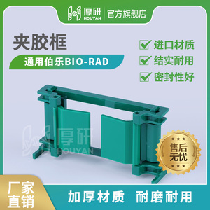 垂直电泳制胶框夹胶框绿色制胶框通用伯乐 原装bio-rad1653304
