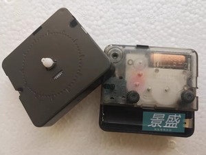 闹机扫秒闹钟机芯石英钟面配件DIY卡通电池迷你挂钟机芯配铝针