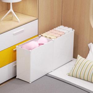 床上收纳盒子大学生宿舍可用柜子上铺下铺置物架床头收纳箱小衣柜
