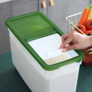 装米桶家用防虫防潮20斤40斤厨房密封储米箱米缸面粉收纳盒储存罐
