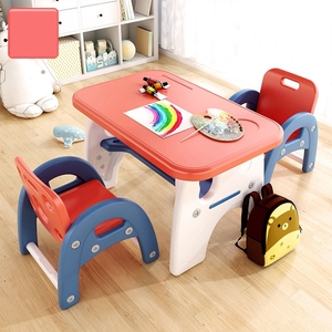 儿童阅读区小桌子桌椅套装幼儿园学习小孩写字家用吃饭宝宝长方桌