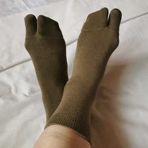 分趾袜子二趾袜中筒袜拇指袜夏季女两指两趾袜纯棉春秋猪蹄子木屐