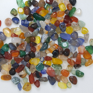 Wholesale natural colorful agate stone stone seven treasure