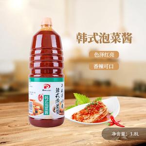 韩式泡菜酱 大滝牌风辣素1.8L 腌制泡菜 辣酱 泡菜火锅汤底包邮