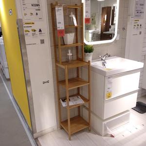 IKEA国内宜家代购罗格朗 搁架单元 浴室卫浴置物储物收纳架 竹制