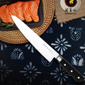 关菊水别作锋利牛肉切片刀寿司刺身三文鱼刀日本锻打料理西式厨刀