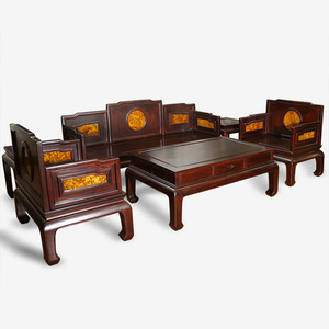东非酸枝沙发床罗汉床红木家具新中式实木榻打坐榻床明式木易