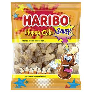 德国进口HARIBO Happy Cola Sauer可乐酸味软糖175g