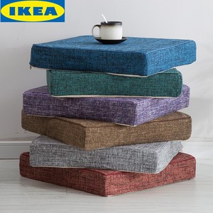 IKEA宜家IKEA正品棉麻坐垫35D海绵椅凳坐垫增高实木沙发加厚坐垫