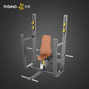 RISING锐思健身房商用健身器材坐式推肩架手臂力量训练器材商用需