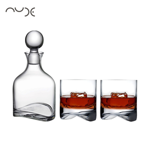 土耳其Nude进口Arch系列威士忌酒樽水晶玻璃分酒存酒器创意洋酒杯