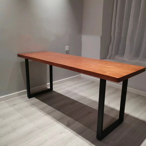 实木长条桌板定制松木板圆角5cm厚实木面板2米50x50厘米木板榆木
