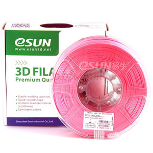 易生（eSUN）3D打印机耗材出口包装3.00mmPLA线条1000g桃红色