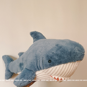 IKEA宜家眠眠鲨鱼毛绒玩具玩偶抱枕靠垫可爱布偶公仔大送女友礼物