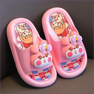 新款儿童韩系 拖鞋女童可爱立体兔子宝宝室内居家超软防滑春夏季