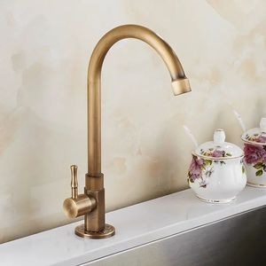 High Quality Faucet Brass Classic Only Cold Water Kitchen Si
