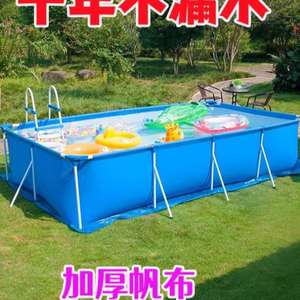 用户专业水箱养鱼加厚水池戏养殖家外儿童游泳池鱼池帆布成人水池