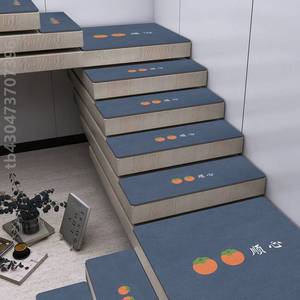 家用地垫楼梯可防滑台阶隔音垫软脚垫定制踏步硅藻简约吸水地毯泥