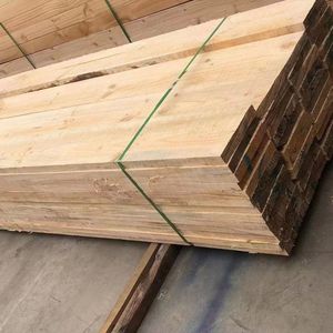 木落叶松跳用板工地木NZT板木方支模板建筑程方木枕木垫木脚手工