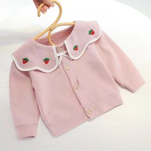 品巴拉巴拉韩系春装女宝宝外套上衣1岁女童公主甜美薄开衫0-3岁婴