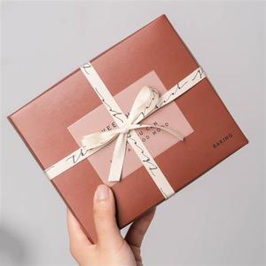 高档生巧克力包装礼盒子空气松露手工diy520烘焙情人节送礼品空盒