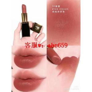 价！TomFord汤姆福特TF黑管100细管哑光口红唇 100#粉色限定