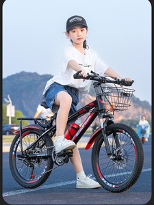 捷安特儿童自行车7-18岁中大童学生单车男女孩碟刹减震山地单速