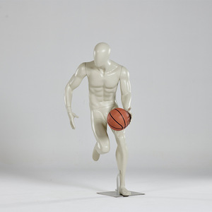 篮球运动模特道具全身肌肉假人灌服装店球服装展示架人体模型道具