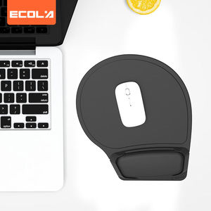 宜客莱（ECOLA）护腕鼠标垫超大加厚笔记本配件学习办公游戏垫可
