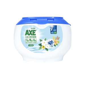 AXE/斧头牌洗衣凝珠海洋味除菌洗衣液330g/盒15g*22颗 6合1洗衣球