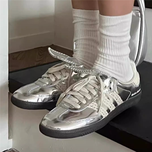 Adidas阿迪达斯女鞋samba wales bonner液态银联名板鞋德训鞋男鞋