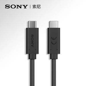 原装sony/索尼雷电3 USB3.1 3A双头Type-C数据线手机充电线4K视频60W笔记本电脑4K视频线