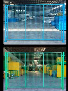 车间隔离网仓库工厂设备机器人护栏无缝铁丝高速路防护栏围栏网